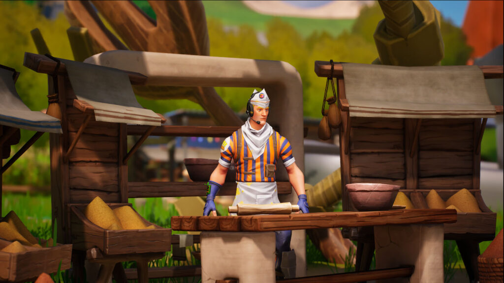 Custom Fortnite map gameplay