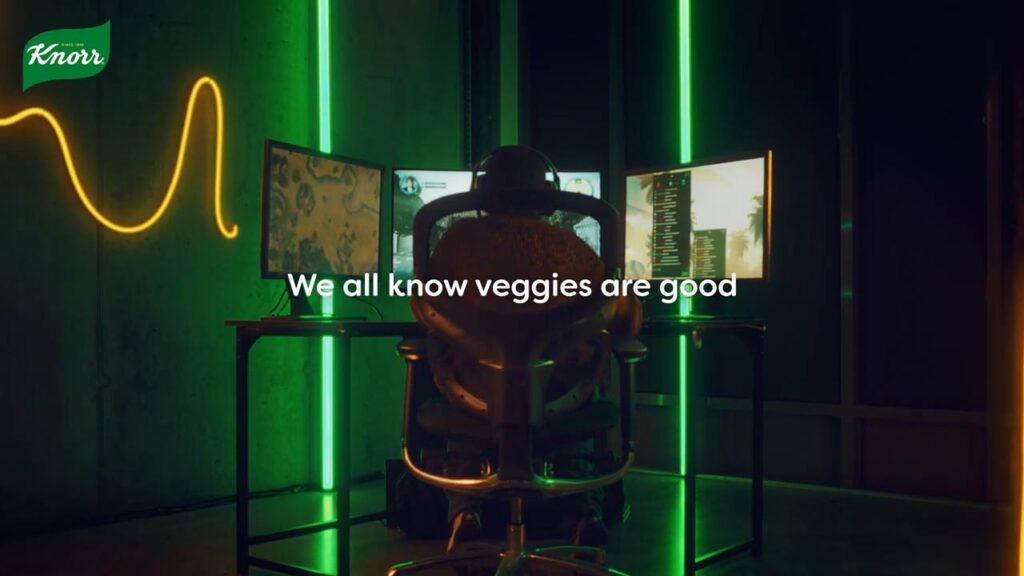 Knorr Mod The Veg campaign visuals